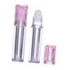 Mikinona Leakproof Mini Lip Oil Bottles 10 Pack Square Plastic