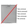 SPARES2GO Metal Mesh Filter for Rangemaster Cooker Hood Kitchen Extractor