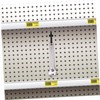 BIUDECO 100PCS J Shape Pegboard Hooks Plastic Display Shelf Hanger