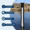 Depth Gauge, Water Level Gauge (Hundredths, Tenths, Teet), Heavy-Duty Ruler-Style