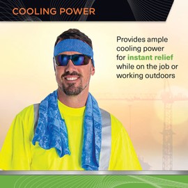 Cordova CT200 Coldsnap Cooling Towel, Lime Super Absorbent & EVAporative Pva Material, 33.5 X 13 Inches