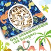 2 soportes para pinzas de ropa de dinosaurios, 15 x