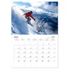 SNOWBOARDS, SKIS & SKATES (Monthly Wall Calendar 2025 11.7" x