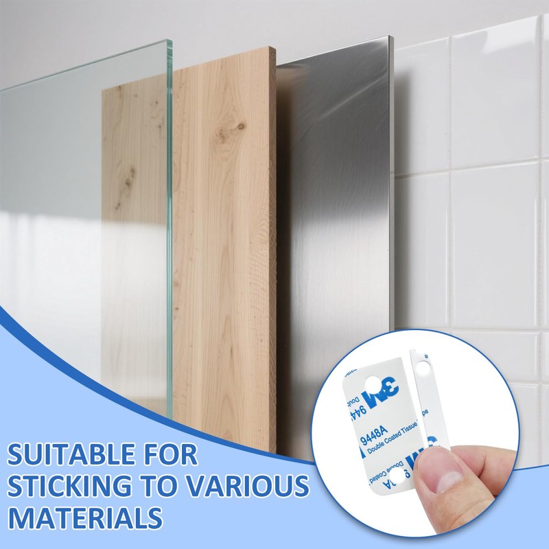 SECOPIN Replacement Adhesive Pads for Ring Alarm Contact Sensors Magnets