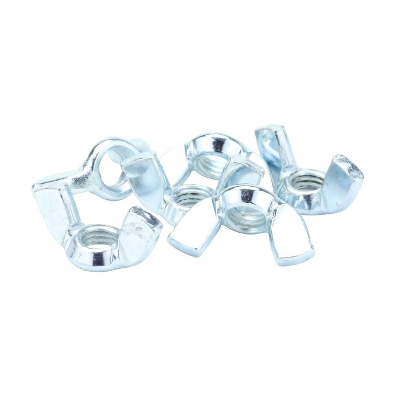 M10 (10mm) Wing Nut - BZP Steel (Pack of 10)