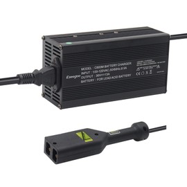 Eseegoo 36 Volt 13 AMP Battery Charger Compatible with EZGO TXT for 36 Volt Golf Carts with Powerwise Plug -D Style Plug