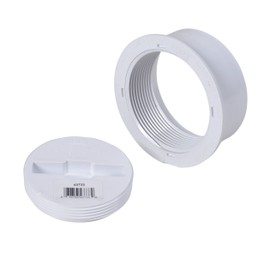 Oatey 4 in. PVC Snap-In Cleanout Assembly