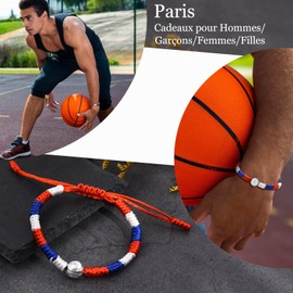 CheersLife Basketball, Fußball, Frauen Armband, Mädchen Geschenk, Sport Armband fr-8