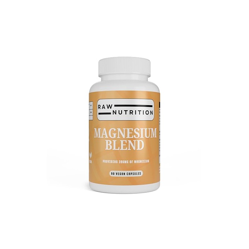 Magnesium Glycinate Blend – 396mg Multi-Source Complex (Bisglycinate, Oxide, Lactate)