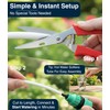 DBR Tech® 1/4 Drip Irrigation Tubing, 200 Feet, Flexible PVC