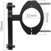 Universal Bike Cup Holder - Adjustable Metal Mount, Non-Slip Design