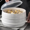 Microwave Vegetable Steamer, Microwave Steamer for Vegetables, Microwave Heating Bowl,
