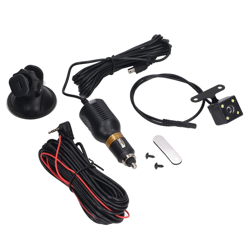 2.4 Inch Screen Dashcam 3 Way HD 1080P Three Lens