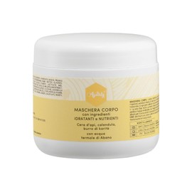 Apitaly Moisturising and Nourishing Body Mask - Nourishing Body Mask with Beeswax, Calendula, Kaolin & Thermal Water - Moisture & Care for Dry and Demanding Skin