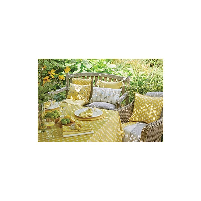 Walton & Co - Bumblebee Ochre 100% Cotton Seat Pad