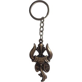 Creative Zone Lord Shiva Trishul Lord Shiva Trishul Mahakal Keychain Car Bike Home(Multi Color)