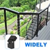 Sidasu Flat Handrail Accessories - 2 Pack Vertical Pivot Connector