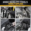 ELEAD 3/8" Drive Impact Socket Set, 96-Piece Deep & Shallow
