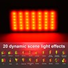 Pocket RGB Video Light Kit LED Fill Light 2500K-9000K Dimmable