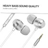 KOMBIUDA Earphones with Jack Ergonomic in Ear Design Compatibility for