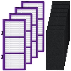 HAPF300AP Performance Plus Replacement Filter for Holmes AER1 HAPF300AP-U4 air cleaner, 4 True HEPA+ 8 Carbon Pre Filters
