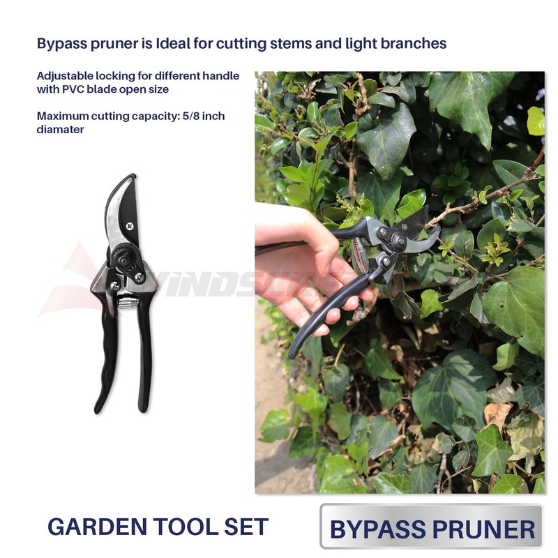 iGarden 3 Piece Combo Garden Tool Set with Lopper, Hedge