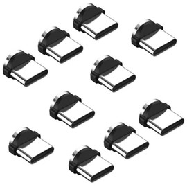 winova Magnetic Charging Cable Terminal 2.4A Specialized Type C Magnet Dustproof Magnetic Head 10pcs