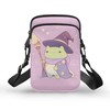 Zanxiantu Cute Wizard Frog Mini Crossbody Purse Shoulder Bag Purple