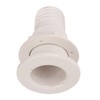 2in Through Hull Fitting Straight Drain Hose Polypropylene Inner Beam