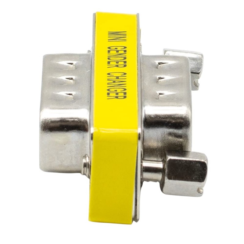 CABLEPELADO VGA Male to Male SVGA Coupler Gender Changer Adapter