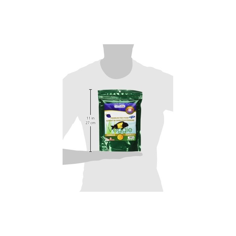 Northfin Veggie Fish Food Formula – Slow Sinking Pellets for