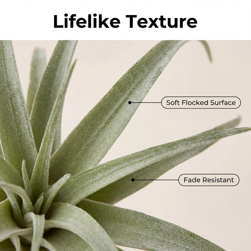 Artificial Plants & Greenery 2Pcs Faux Decor Set