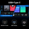 6.9-Inch Single Din Touchscreen Car Stereo - Android 2GB+64GB Type-C&USB