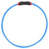 USB Rechargeable Adjustable DIY Cutting LED Dog Bite Resistant Collar