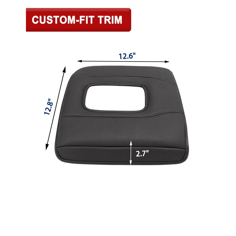 KBH Center Console Armrest Cover for 2014-2018 Chevy Silverado &