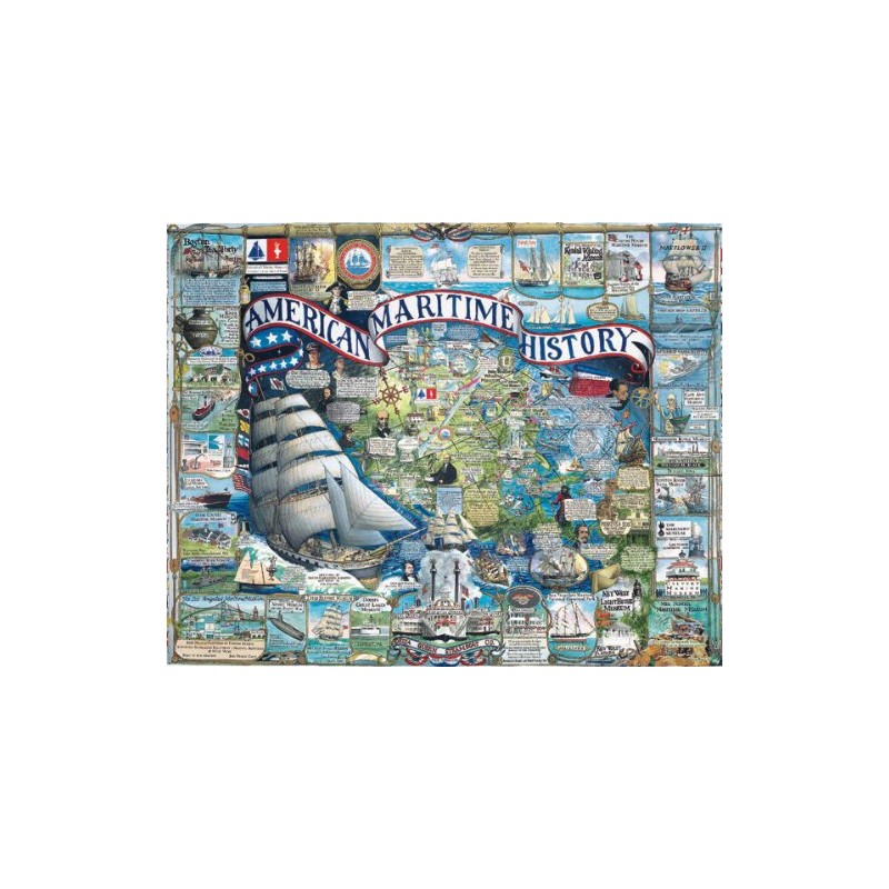 White Mountain Puzzles American Maritime History