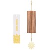 Mowind Chakra Chimes Natural Bamboo Wind Chimes Meditation Chord Windchime