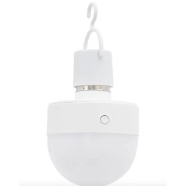 Kolhgnse 3-Color Changing Bulb, Rechargeable Light Bulb with Remote Control Magnetic Hang