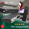 RED OPTICUM AX 300 VFD Sat Receiver I Digital Satellite