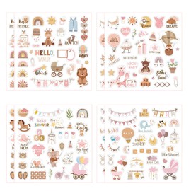 SSKHR Eight Sheet Adorable Cartoon Sticker Set: Unleash Your Creativity and Add Cuteness Anywhere