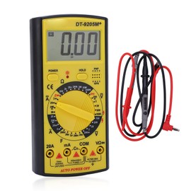 Digital Multimeter Voltage Current Meter Tester Auto Power Off Memory Function for Working