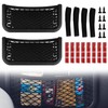 Storage Nets for Campervans, 2 Pcs Universal Car Mesh Storage