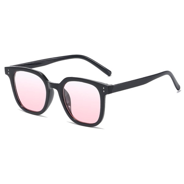 ADMIRING Blush Effect Square Sunglasses Thick Bold Clout Goggles Oval