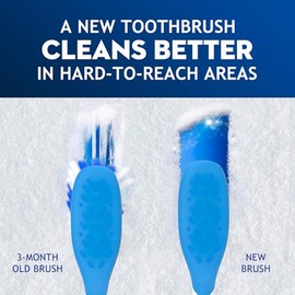 Cepillo de dientes manual de cerdas duras para adultos con excelente efecto de limpieza, equipado con cepillo de revestimiento de lengua y cerdas onduladas para una limpieza más efectiva de