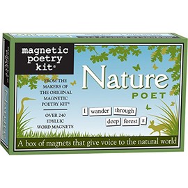 Magnetic Poetry - Nature Poet Kit - Words for Refrigerator - Write Poems and Letters on The Fridge - Made in The USA