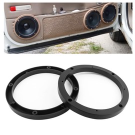 wedfish 2PCS 6.5 Speaker Spacer Enhance Sound Quality,No Cutting and Drilling 6.5 Speaker Adapter for 6.5 Subwoofer,Universal 6.5 Speaker Rings Fixed Speakers for Most Cars