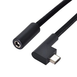 ChenYang CY - Cable de entrada jack CC de 5,52,5 mm a 3 pines compatible con Razer Laptop Blade Pro 17 y Razer Blade 15 modelo compatible con adaptador de carga de 230 W/160 W