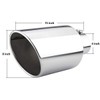 LCGP 4 inch Inlet Diesel Truck Tailtip, 8 inch Outlet