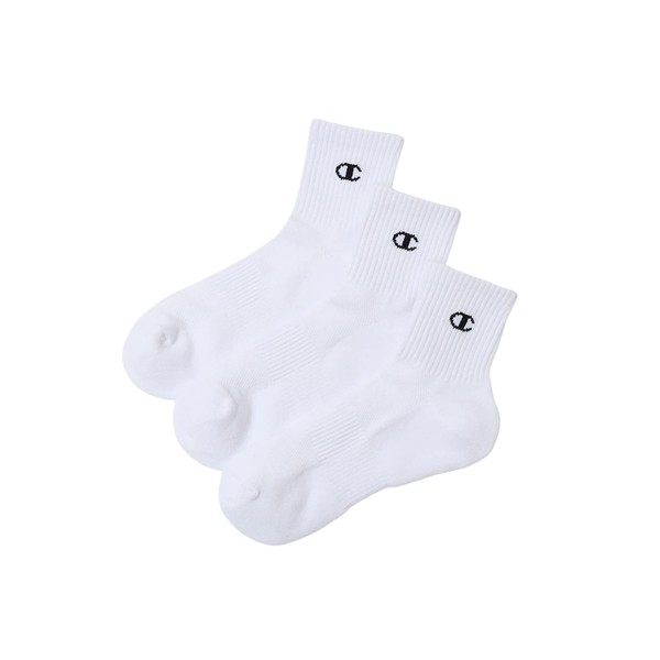 Champion C3-XB721S C3-XB721S Socks, Footcover, Socks, 3-Piece Set, Antibacterial, Deodorization,