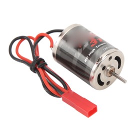 370 RC Electric Motor, 31T High Torque Brushed Motor 30000 RPM Non Load Speed RC Electric Motor for RC Boat Airplane Toys Model DIY Toys, Low Noise Efficient, Heat Resistant